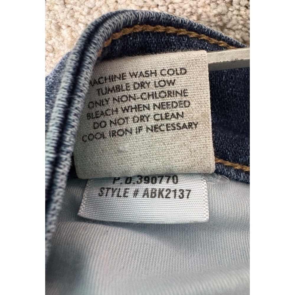 BKE Payton Skinny Jeans Womens 29R 29x31.5 Blue Denim Faded Mid Rise Distressed - Picture 5 of 8